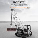 MetalDance (Metal Dance) 1745-Piece RC Heavy-Duty Crane Model Kit (8)