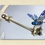 MetalDance (Metal Dance) 3D Mechanical Dragonfly Model Kit (8)