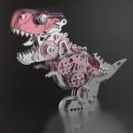 MetalDance (Metal Dance) 3D Mechanical T-Rex Dinosaur Model Kit (5)