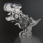 MetalDance (Metal Dance) 3D Mechanical T-Rex Dinosaur Model Kit (5)
