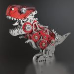 MetalDance (Metal Dance) 3D Mechanical T-Rex Dinosaur Model Kit (5)