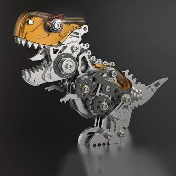 3D Mechanical T-Rex Dinosaur Model Kit