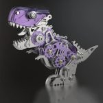 MetalDance (Metal Dance) 3D Mechanical T-Rex Dinosaur Model Kit (5)