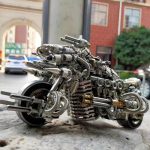 MetalDance (Metal Dance) 3D Metal Mechanical Motorcycle Model Kit (7)