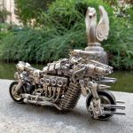 MetalDance (Metal Dance) 3D Metal Mechanical Motorcycle Model Kit (7)