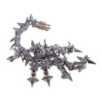 MetalDance (Metal Dance) 3D Stainless Steel Mechanical Scorpion Model (8)