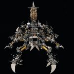 MetalDance (Metal Dance) 3D Stainless Steel Mechanical Scorpion Model (8)