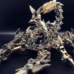 MetalDance (Metal Dance) 3D Stainless Steel Mechanical Scorpion Model (8)