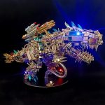 MetalDance (Metal Dance) 3D Tyrannosaurus Rex Metal Model Kit (21)
