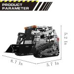 MetalDance (Metal Dance) Alloy Remote Control Crawler Forklift Model (1)