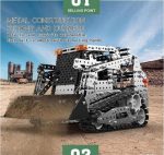 MetalDance (Metal Dance) Alloy Remote Control Crawler Forklift Model (1)