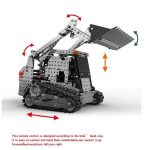 MetalDance (Metal Dance) Alloy Remote Control Crawler Forklift Model (1)