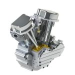 MetalDance (Metal Dance) CISON 9cc V2 Engine Model Kit (9)