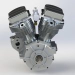 MetalDance (Metal Dance) CISON 9cc V2 Engine Model Kit (9)