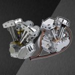 MetalDance (Metal Dance) CISON 9cc V2 Engine Model Kit (9)