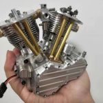 MetalDance (Metal Dance) CISON 9cc V2 Engine Model Kit (9)