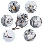 MetalDance (Metal Dance) CISON 9cc V2 Engine Model Kit (9)