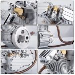 MetalDance (Metal Dance) CISON 9cc V2 Engine Model Kit (9)