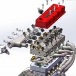 MetalDance (Metal Dance) Cison L4 4-Cylinder Gasoline Engine Model (5)