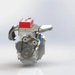 MetalDance (Metal Dance) Cison L4 4-Cylinder Gasoline Engine Model (5)