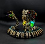 MetalDance (Metal Dance) Cyberpunk King Cobra Metal Model Kit (2)