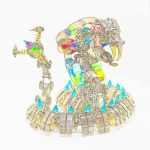 MetalDance (Metal Dance) Cyberpunk King Cobra Metal Model Kit (2)