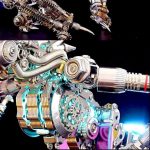 MetalDance (Metal Dance) Cyberpunk Mechanical Dragon Model Kit (2)