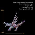 MetalDance (Metal Dance) Cyberpunk Mechanical Dragon Model Kit (2)
