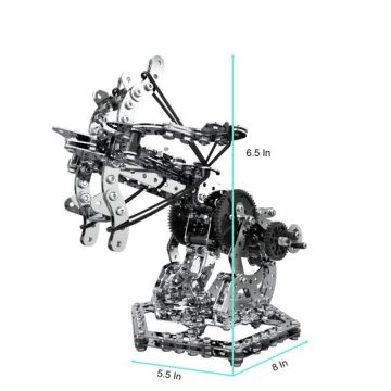 Dragon-Hunting Crossbow Metal Puzzle Model