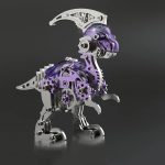 MetalDance (Metal Dance) Mechanical Parasaurolophus 3D Metal Puzzle Kit (5)