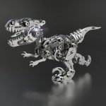 MetalDance (Metal Dance) Mechanical Velociraptor 3D Metal Puzzle Kit (3)