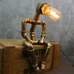 MetalDance (Metal Dance) Melancholic Water Pipe Robot Table Lamp (2)