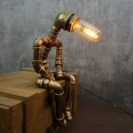 MetalDance (Metal Dance) Melancholic Water Pipe Robot Table Lamp (2)
