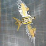 MetalDance (Metal Dance) Steampunk 3D Metal Eagle Model Kit (14)