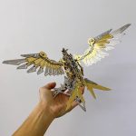 MetalDance (Metal Dance) Steampunk 3D Metal Eagle Model Kit (14)