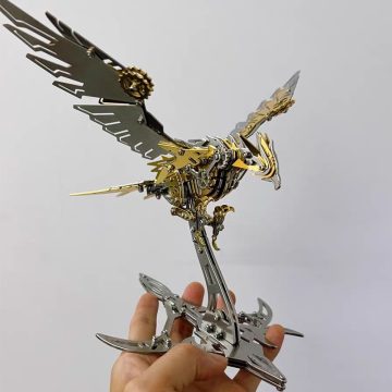 Steampunk 3D Metal Eagle Model Kit