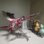 MetalDance (Metal Dance) Steampunk 3D Metal Eagle Model Kit (14)