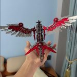 MetalDance (Metal Dance) Steampunk 3D Metal Eagle Model Kit (14)