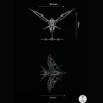 MetalDance (Metal Dance) Steampunk 3D Metal Eagle Model Kit (14)