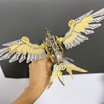 MetalDance (Metal Dance) Steampunk 3D Metal Eagle Model Kit (14)