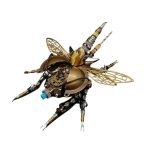 MetalDance (Metal Dance) Steampunk DIY 3D Metal War Beetle Model (4)