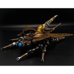 MetalDance (Metal Dance) Steampunk DIY 3D Metal War Beetle Model (4)