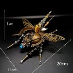 MetalDance (Metal Dance) Steampunk DIY 3D Metal War Beetle Model (4)