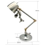MetalDance (Metal Dance) Steampunk Industrial Metal Robot Table Lamp (4)