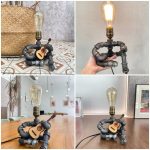MetalDance (Metal Dance) Steampunk Industrial Pipe Desk Lamp (1)