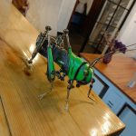 MetalDance (Metal Dance) Steampunk Mechanical Locust Model (4)