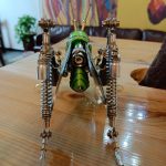 MetalDance (Metal Dance) Steampunk Mechanical Locust Model (4)