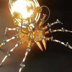 MetalDance (Metal Dance) Steampunk Mechanical Spider Light (1)