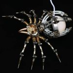 MetalDance (Metal Dance) Steampunk Mechanical Spider Light (1)