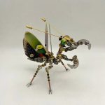 MetalDance (Metal Dance) Steampunk Praying Mantis Metal Model Kit (1)